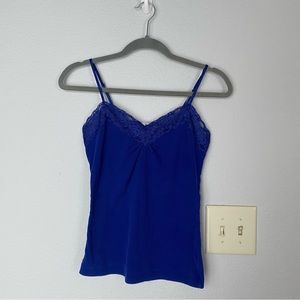Royal Blue Cami Tank Top Women’s Size Small